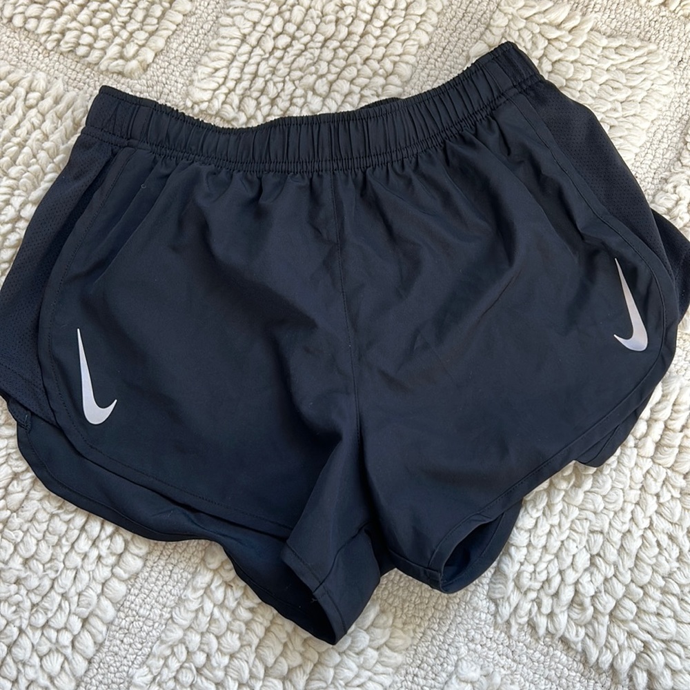 Nike dri fit running shorts, small